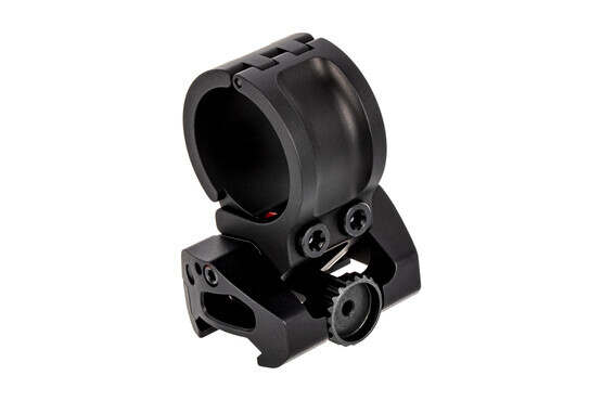 The Scalarworks Leap / Mag Aimpoint Magnifier Mount features an absolute cowitness